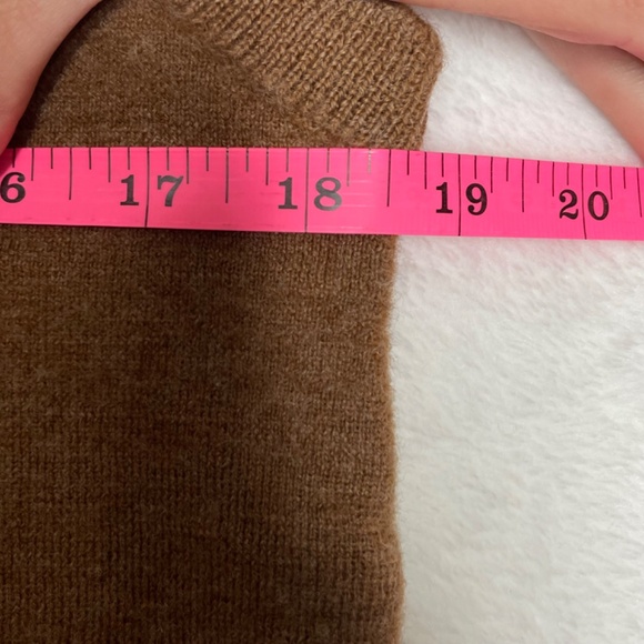 Woolmark Mens Vintage Mod Style Sweater Vest Camel GrandpaCore - Picture 5 of 8